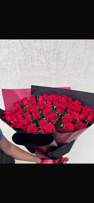 Акция, цветы, букеты