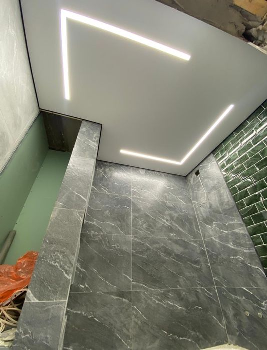 Натяжные потолки. Кермелі төбелер