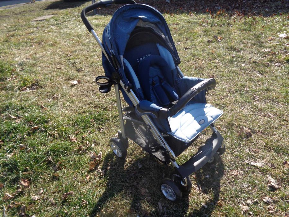 Чисто нова Бебешка количка Син цвят