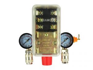 Пресостат за компресори 400V трифазен с манометри