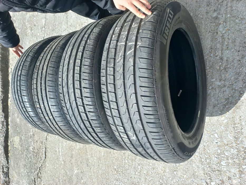 225 55 17 Pirelli Cintorato p7 7мм стар дот без Забележки
