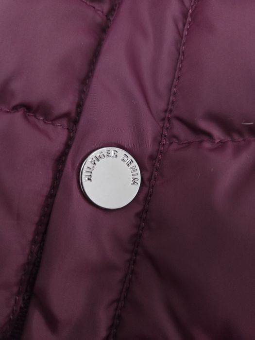 Geaca puf si pene Tommy Hilfiger