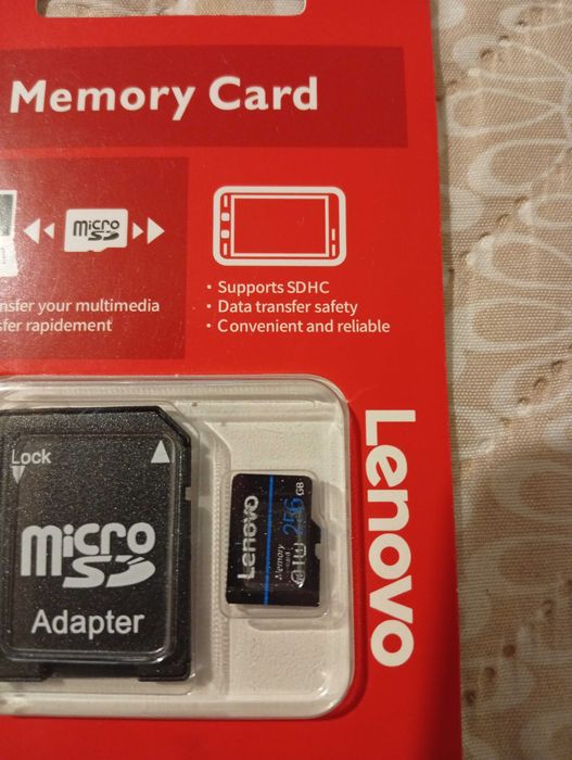 Карта памет Lenovo 256 GB