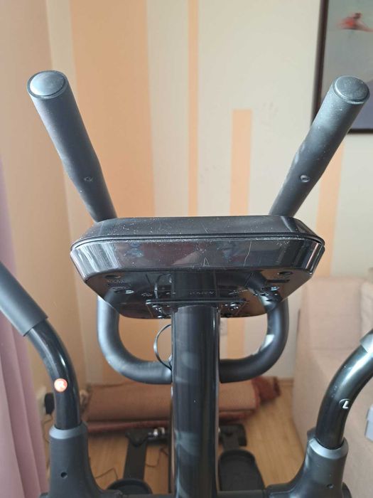 Bicicletă eliptică EcoFit – nefolosită, 12 programe, puls și calorii