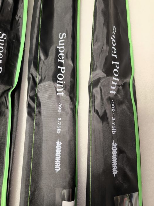 SET 3 Lansete ROBINHAN Super Point 3.9m, 3.75Ibs 2 segmente