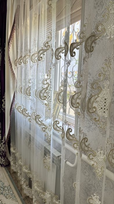 Тюль и шторы, сатылады