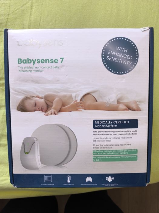 Безконтактен дихателен монитор Babysense 7