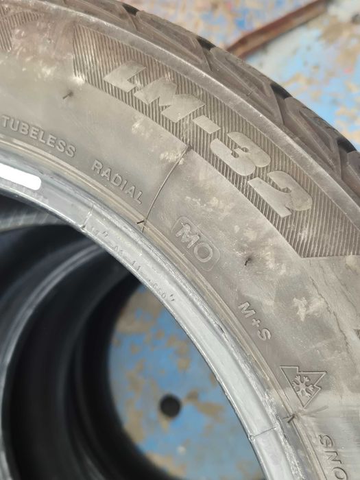 4 Anvelope M+S IARNA - 225/50/17 - BRIDGESTONE - Stare BUNA - DOT 2018 !