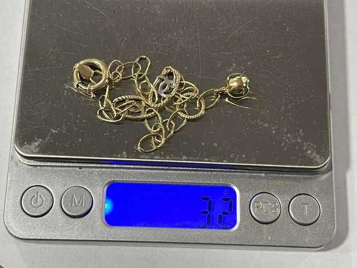 Златна гривна 3.2 гр 14 карата