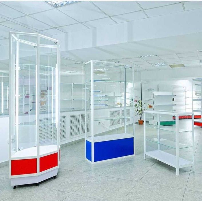 Oynaly vitrina, Акция, прилавки, savdo vitrinalar stellajlar