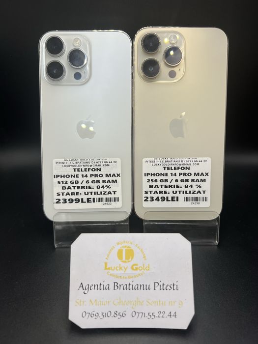 Iphone 14 pro max 512 / 256 gb 6 gb ram 84% baterie cod 24022/24298
