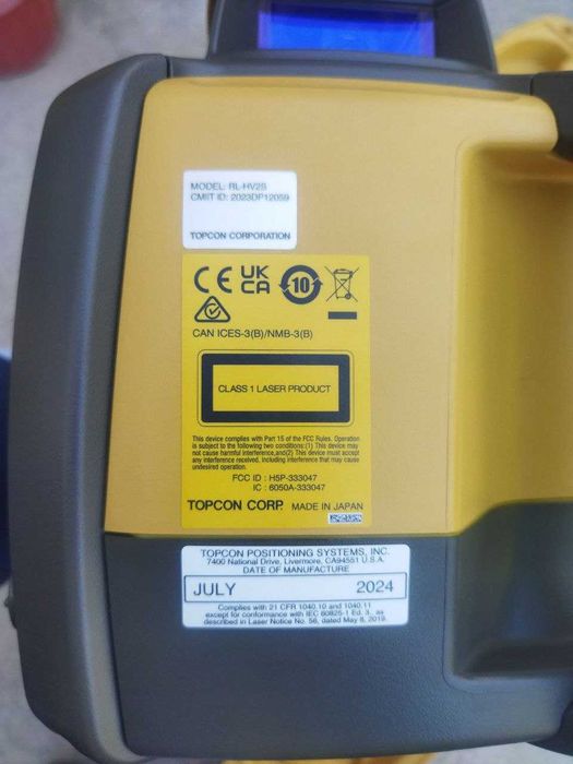 Topcon RL-HV2S лазер ер текислаш аппарати, Япония, нархи 2600 доллар
