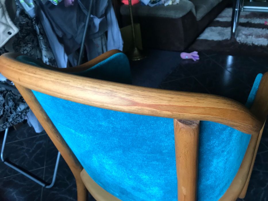 Дизайнерски трапезни столове на Ward Bennet  -,1983 г