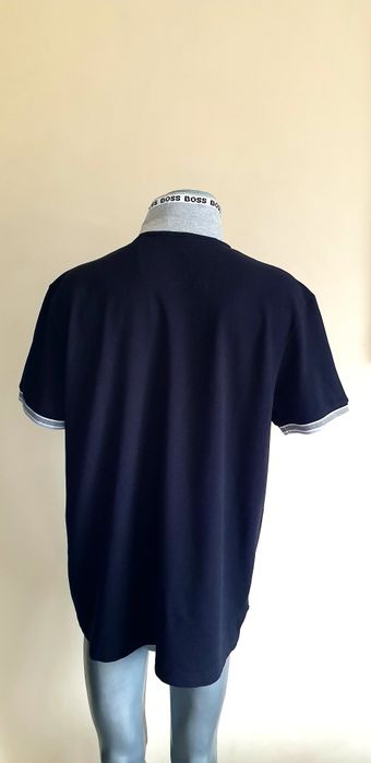 Hugo Boss Paddy Pique Cotton Regular Fit  2XL НОВО ОРИГИНАЛ Мъжка Тени
