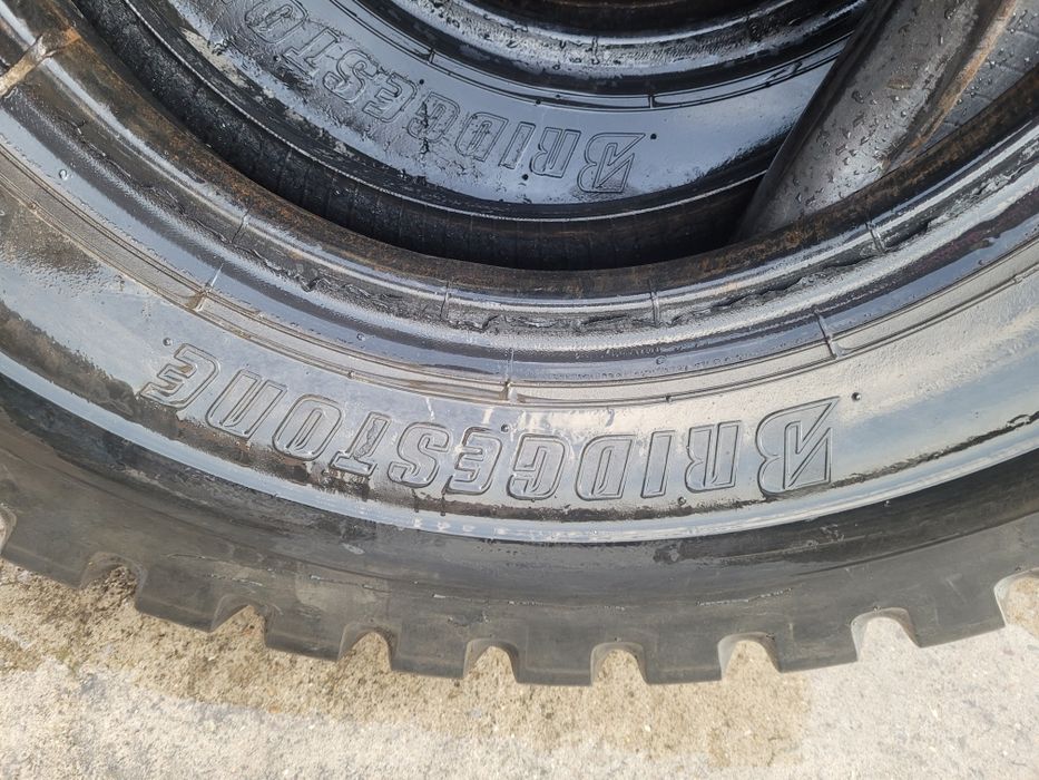 Anvelope Remorcă, Excavator, Bridgestone  10.00-20 (14ply) cu cameră și guler