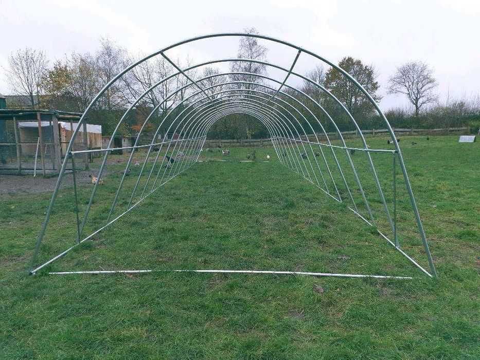 SOLAR DE gradina, TEAVA GALVANIZATA ancorare pamant inclus!