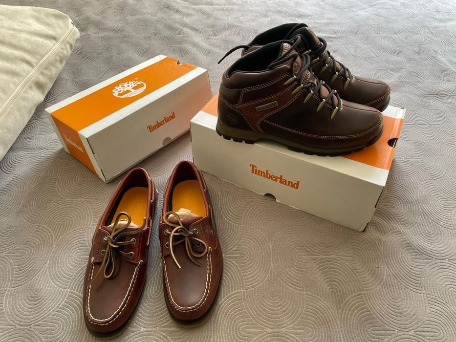 Мужские мокасины и ботинки Timberland