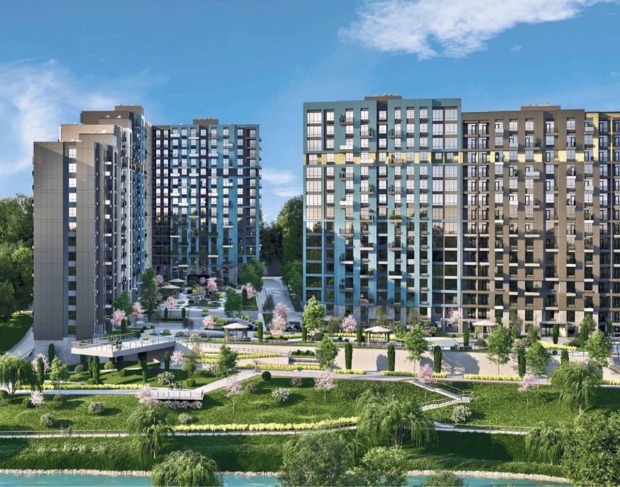 ЖК Soy Bo'yi Murad Building's квартира 3-х комнатная, 125м2.