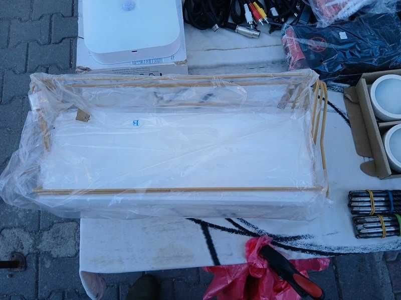 Set 3 rafturi / polițe suspendate de perete – Design modern,