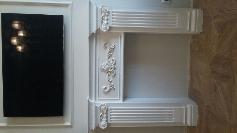 Гипсовые камины.