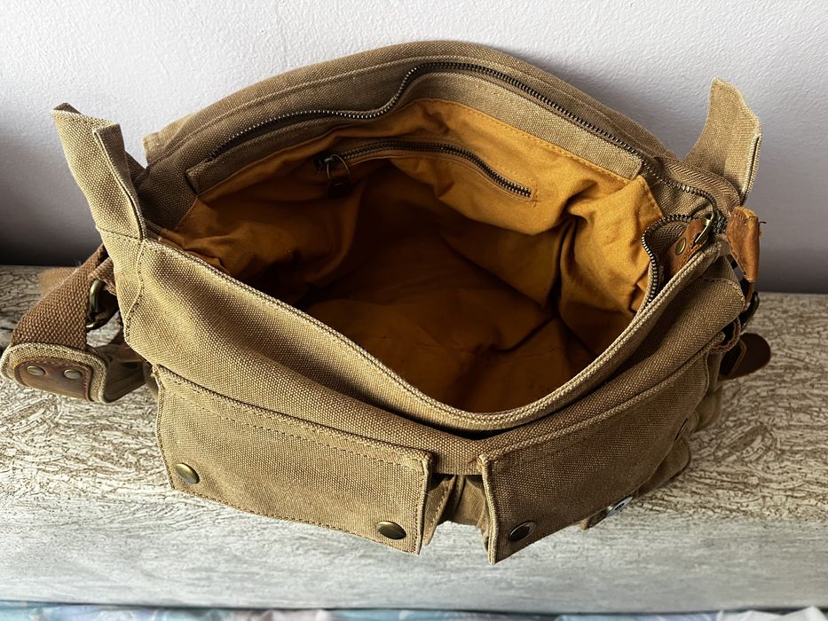 сумка через плечо кросс-боди текстильная