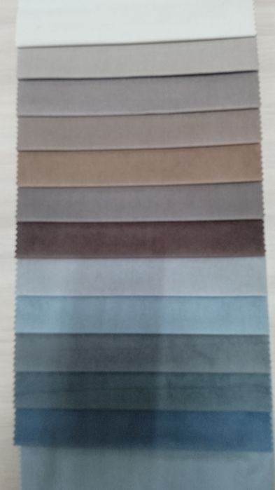 Мебельные ткани на отрез и роликами