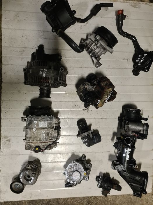 Compresor clima alternator,,pompă servo,Mercedes ML W164,R classe