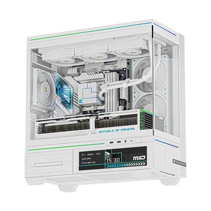 Кутия за компютър Thermalright TL-M10 Vision White