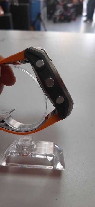 Used Products Dorobanti/Smartwatch Garmin Fenix 8, 51mm, AMOLED, Glass, Android/iOS, Curea Spark Orange Graphite/Garantie 12 LUNI