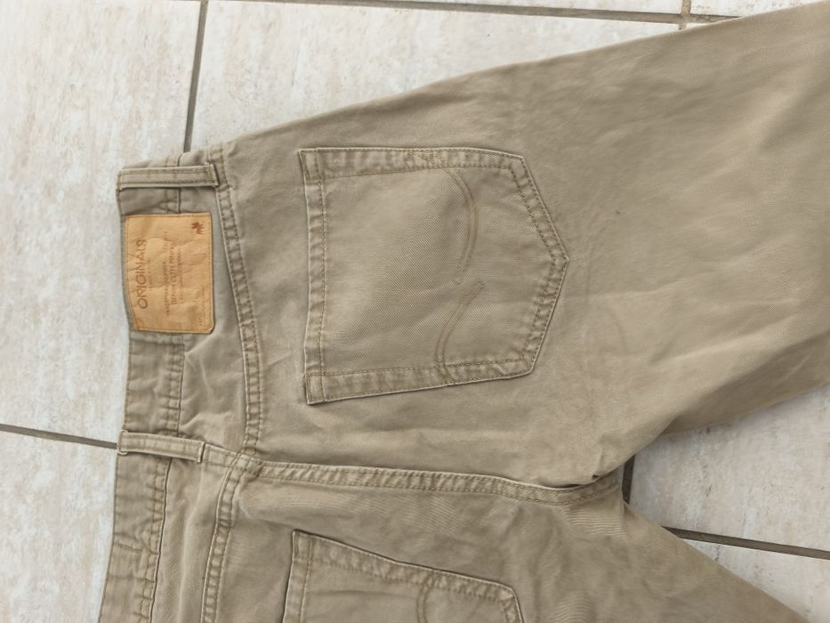 Originals-Blugi-Pentru Barbati-Marime S-Bej