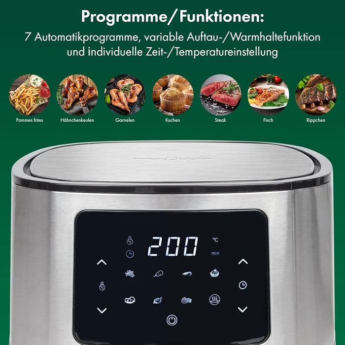 Нов фритюрник с горещ въздух/ Air Fryer 5,5 л Proficook PC-FR 12
