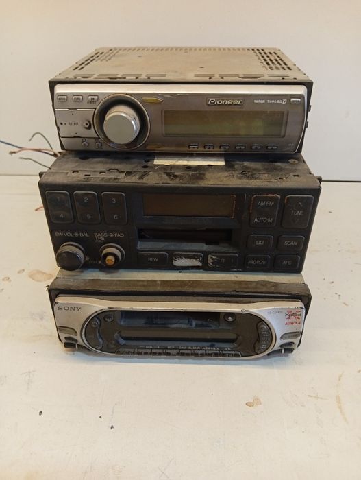 Магнитолы б/у, Пионер, Сони