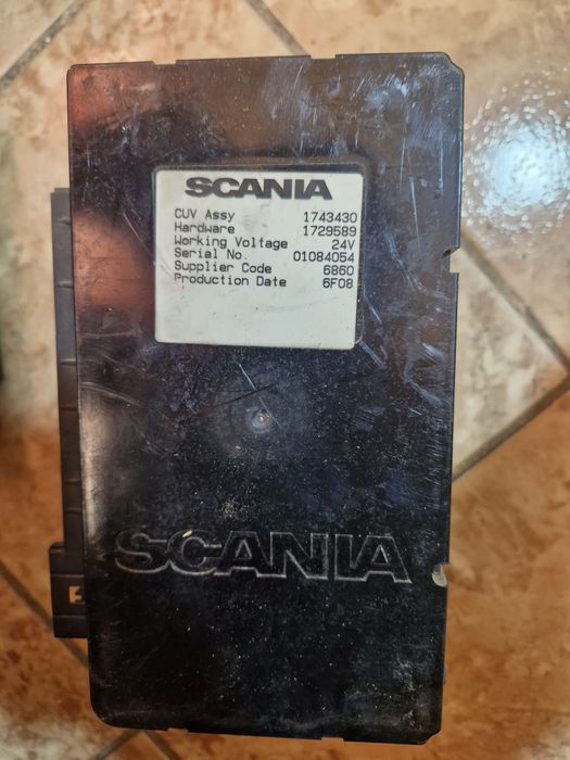 Calculator CUV Assy lumini Scania