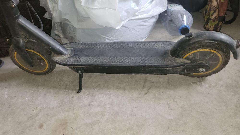 Электро сомакат на ходу