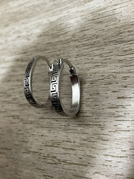 Cercei rotunzi argint 925