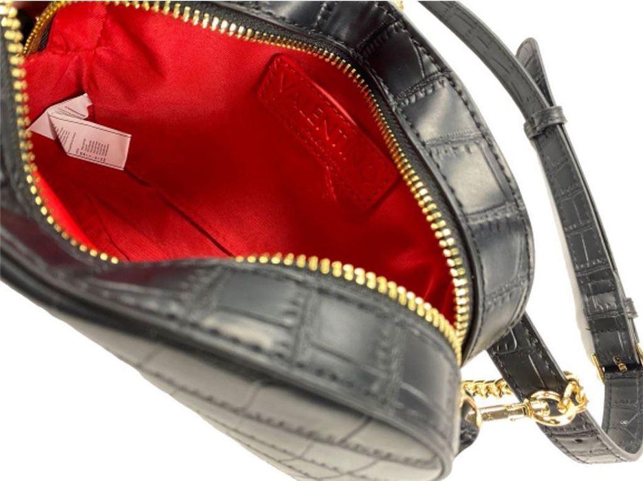 Valentino By Mario Valentino малка дамска чанта  - крок принт / НОВА