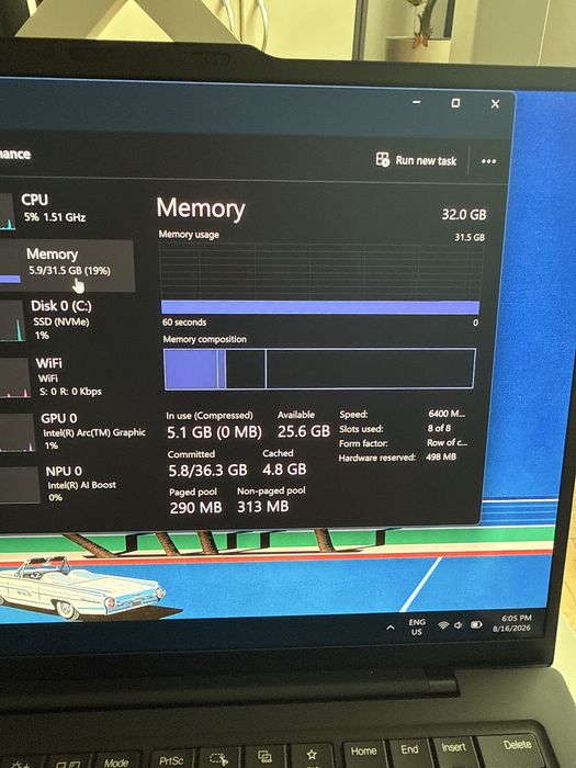 Lenovo Thinkpad X1 Carbon gen 12 Ultra 7 155H OLED 120hz 32gb Ram 1tb SSD
