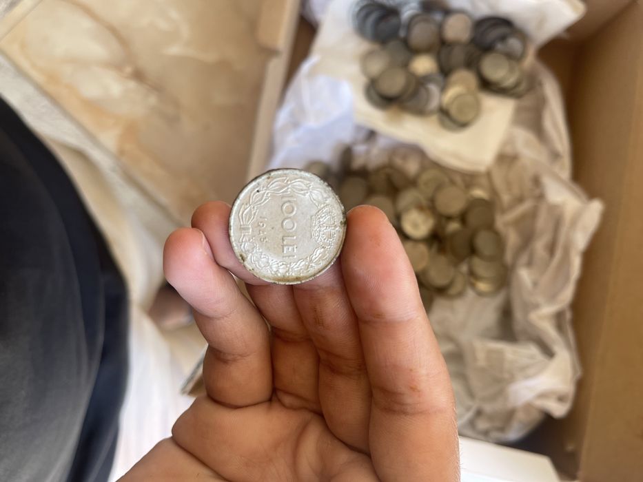 100 lei monedă 1943