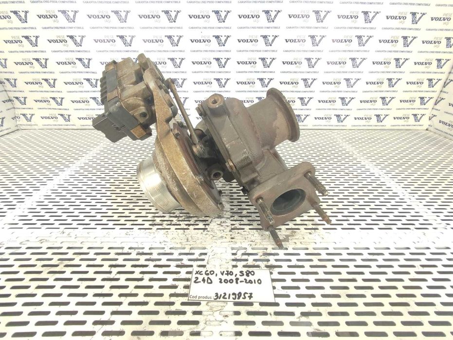 Turbina VOLVO V70 S80 XC60 2.4D5 2008-2009 31219857