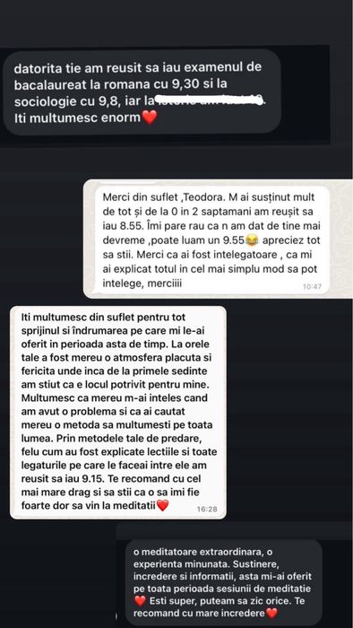 Meditatii limba romana/istorie.Bucuresti