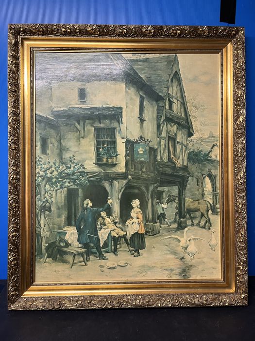 Офсетова литография по мотиви на Пиер Утен