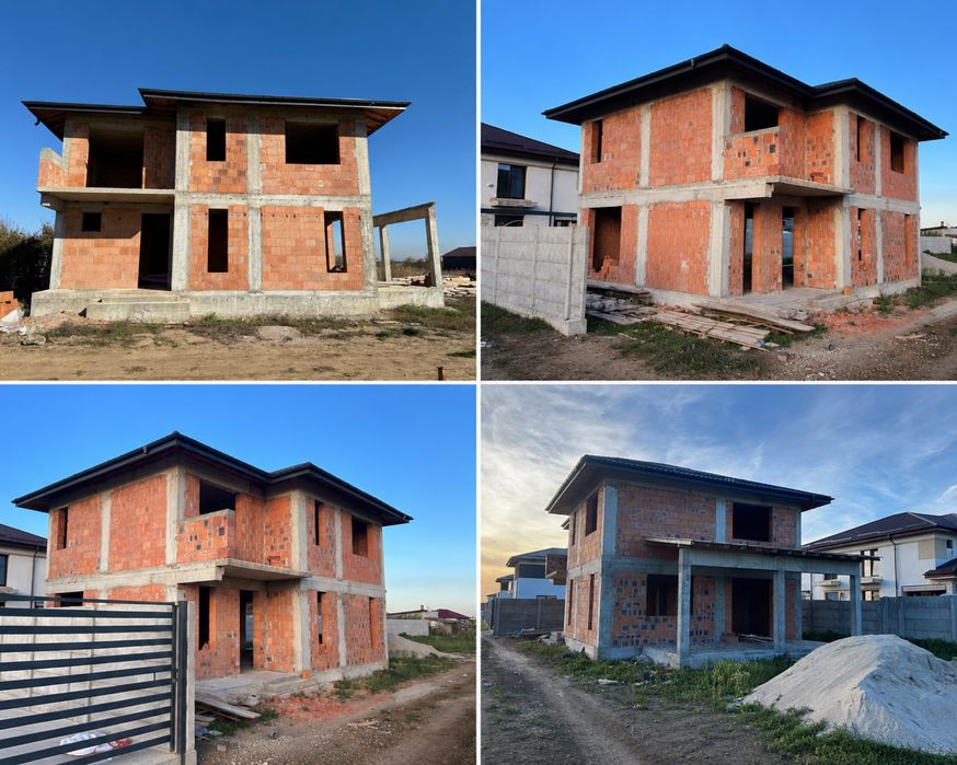 Case Dragomiresti Vale /P+1+Pod/4 Cam / Teren 400 mp /Dezvoltator/ Comision 0%