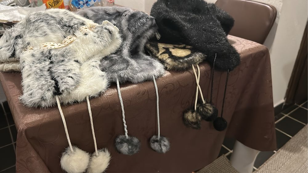 Шапка ушанка от норка