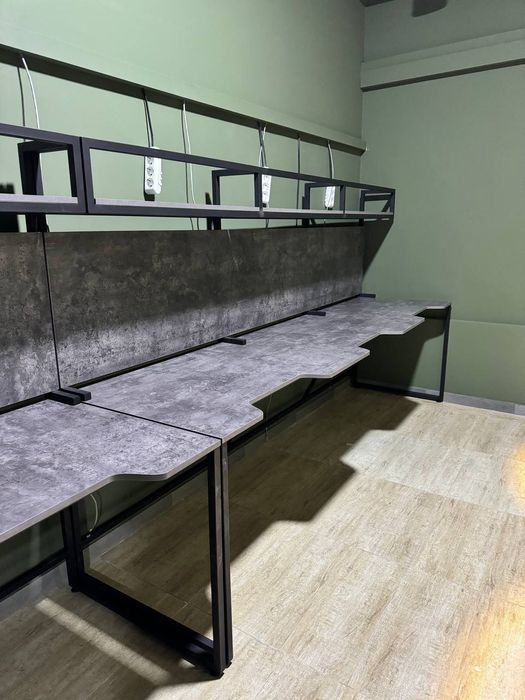 Кибер клуб лофт стол Компьютерный стол Kompyuter  xona stoli