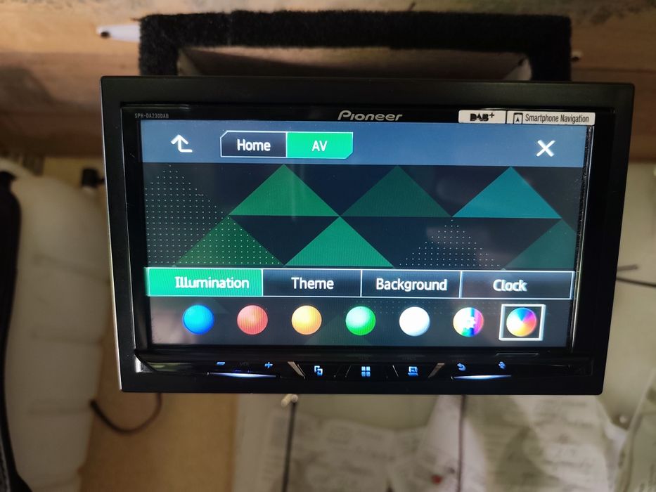 Player auto 2 din Pioneer sph da230dab Bluetooth usb 3x4v preout Android Apple carplay