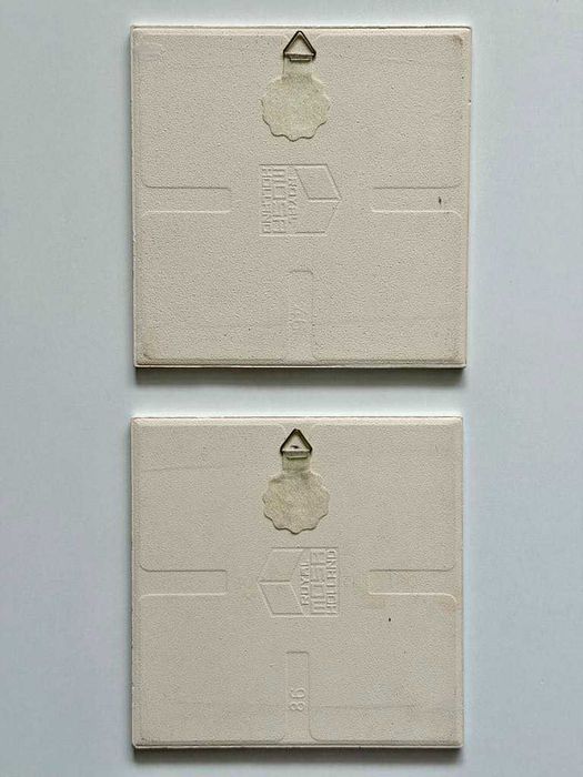 Винтидж стенна декорация плочки със сезони