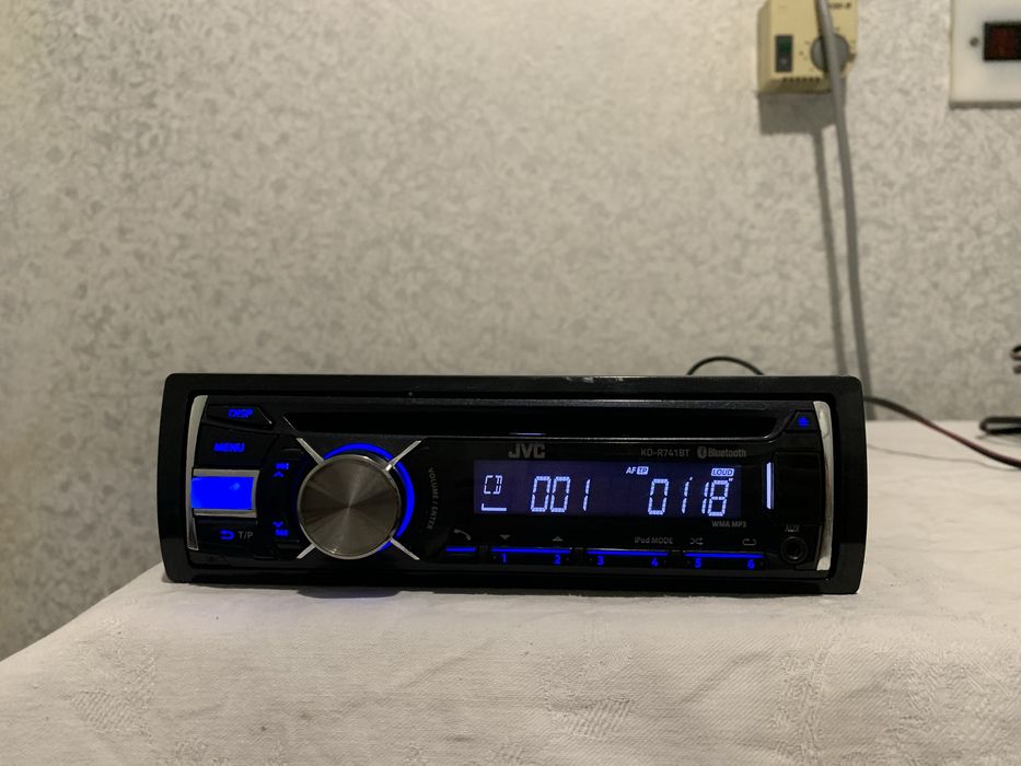 Авто Cd JVC Bluetooth