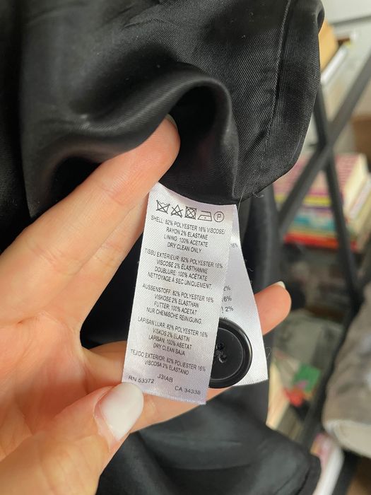 Fustă casual neagră midi cu buzunare și nasturi mărimea xs