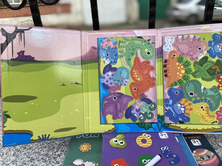 Магнитна игра Динозавърски свят