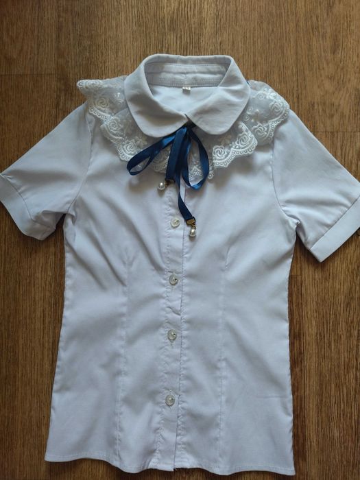 Блузка школьная 5-6 лет